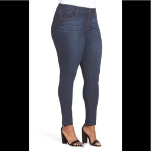 New Wit & Wisdom Dark Blue Wash Jeans